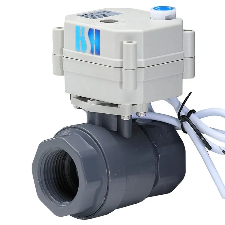 Plastic 2-way ball valve2